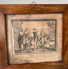 Coppia incisioni decorative