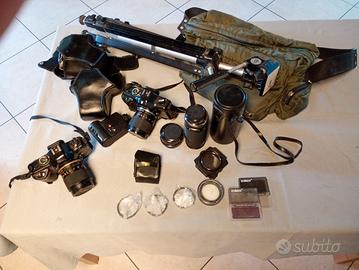 Set Fotografia Analogica Yashica 108 multiprogram