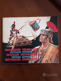 album figurine vintage "BATTAGLIE STORICHE"