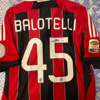 Maglia Ac Milan Balotelli firmata