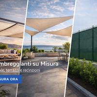 Telo ombreggiante verde 90% - Rotolo 100m x 1m