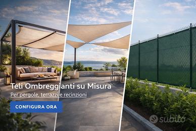 Telo ombreggiante verde 90% - Rotolo 100m x 1m