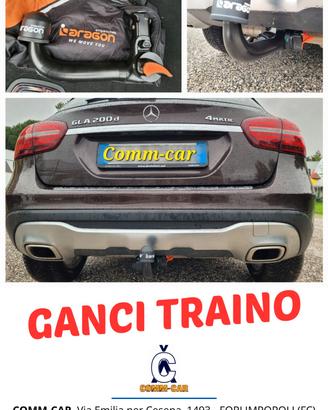 GANCIO TRAINO PER AUTO E FURGONE