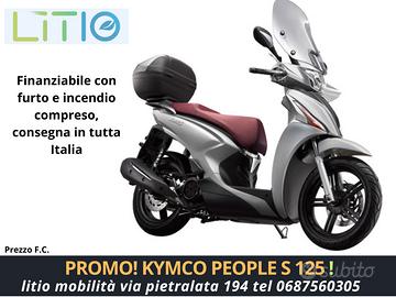 Kymco People S 125 ABS pronta consegna finanziabil