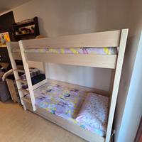 Letto a castello di legno