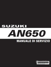 Manuali Suzuki AN400-650 Burgman in ITALIANO