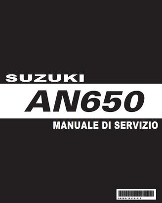 Manuali Suzuki AN400-650 Burgman in ITALIANO