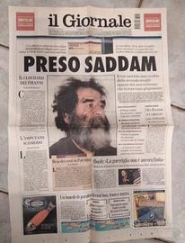Giornali 8 copertine eventi storici del secolo