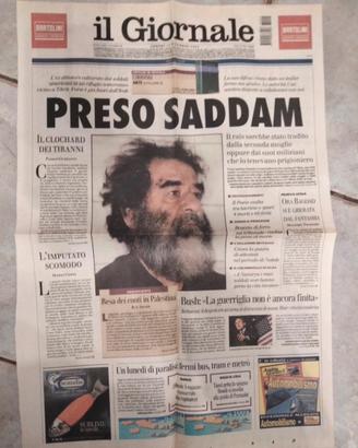 Giornali 8 copertine eventi storici del secolo