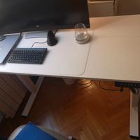Scrivania Regolabile in Altezza Elettrica, 120x60