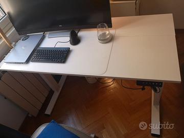 Scrivania Regolabile in Altezza Elettrica, 120x60