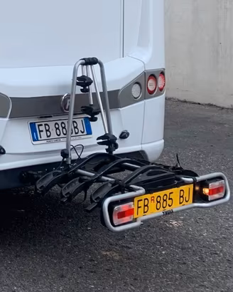 Portabici THULE  gancio auto 3 posti
