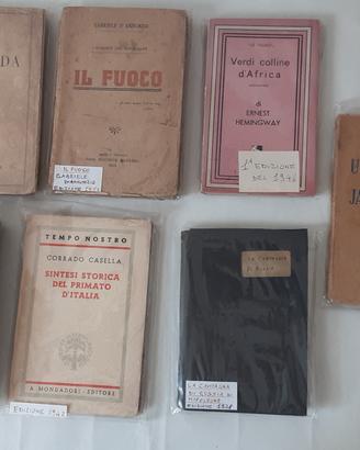 LIBRI D'EPOCA 