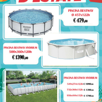 Piscina Bestway 732x366x132h Rettangolare