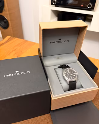 Hamilton Khaki Field Power Reserve Full set
