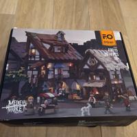 mercato medievale mattoncini colorati "lego"