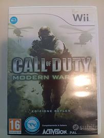 Call of duty modern warfare edizione reflex Wii