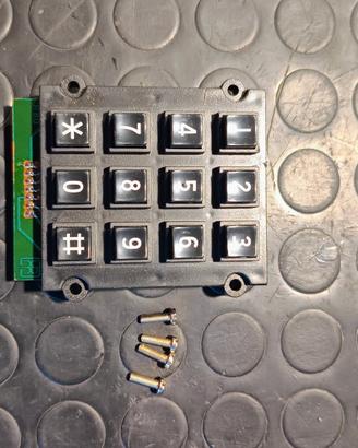 Tastiera per telefono pubblico Rotor