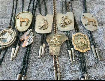 Bolas cravattini Western originali americani