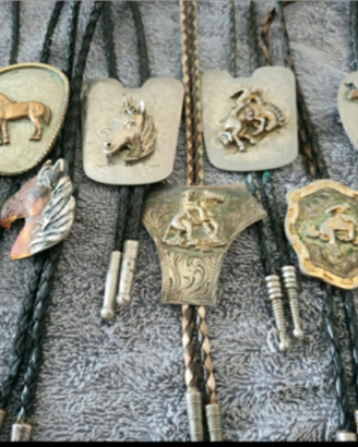 Bolas cravattini Western originali americani