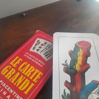 carte gioco Maxi - originali Piacentine
