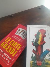 carte gioco Maxi - originali Piacentine
