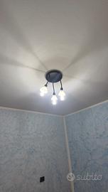 Lotto 6 lampade e lampadari vari modelli