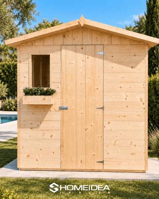 Casetta mis 202 x 154 cm in legno