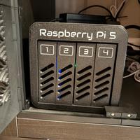 Raspberry pi 5 4gb opzione NAS 4 bay