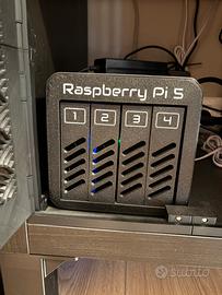 Raspberry pi 5 4gb opzione NAS 4 bay