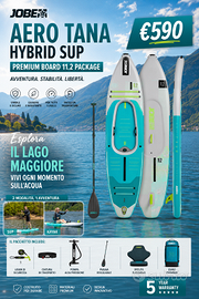 Jobe Aero Tana Hybrid SUP Premium Board 11.2 Kayak