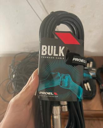 cavi xlr proel bulk