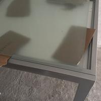 Tavolo allungabile vetro