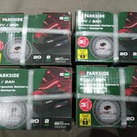 4 batterie parkside 