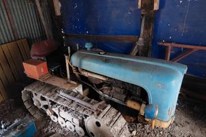 Landini trattore cingolato vecchio