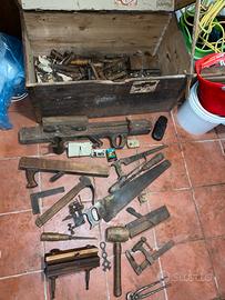 Attrezzi da falegname Vintage