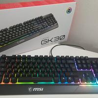 Tastiera gaming RGB msi VIGOR GK30 