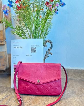 ORIGINALE LOUIS VUITTON TWICE EMPREINTE FUCSIA