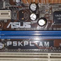 Motherboard LGA775 ASUS P5KPL-AM + Intel Core 2 Du