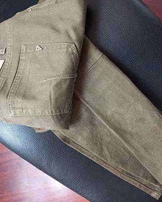 pantalone Dondup verde militare 