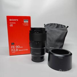 90 mm Sony FE F2,8 Macro G OSS -
SEL90M28G