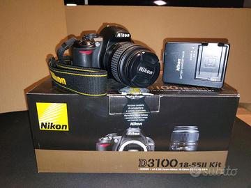 Nikon D3100 + obiettivo 18-55mm