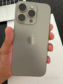 Iphone 15 pro Titanio -128 GB Condizioni perfette