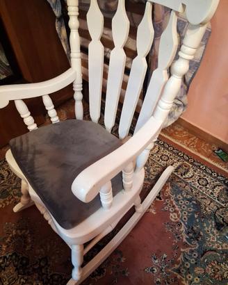 SEDIA A DONDOLO IN MASSELLO (ALTRI)