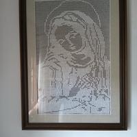 Quadro con immagine religiosa 