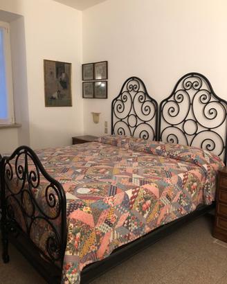 Letto in ferro battuto artigianale matrimoniale