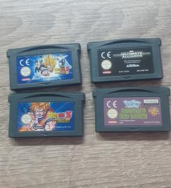 4 giochi nintendo advance sp