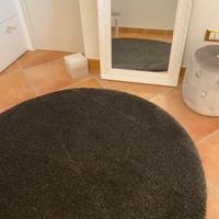 Tappeto tondo col. Grigio