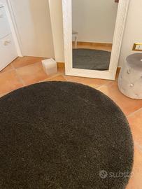 Tappeto tondo col. Grigio