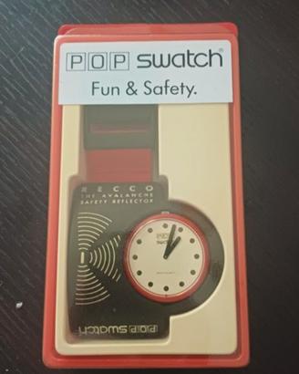 Swatch pop RECCO "fun & safety" BR001  1986